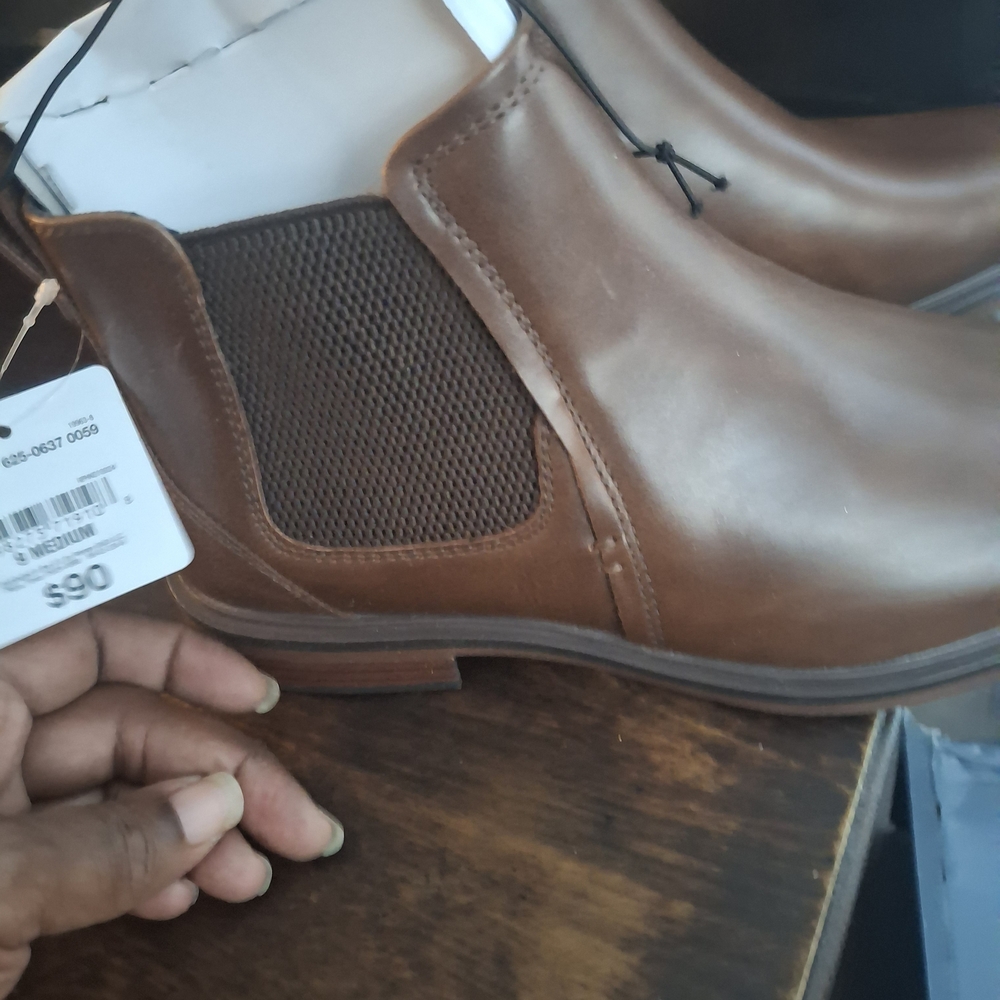 Men's Brown Leather Chelsea Boots